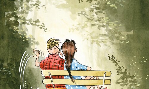 Abfall | © Cartoon: Max Spring / Arbeitsgemeinschaft für den Wald (AfW)